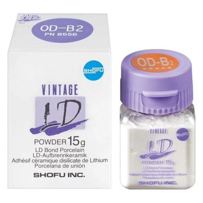 Shofu Vintage LD Opaque Dentin OD-A2 15g - lítium-diszilikát kerámia opákdentin por