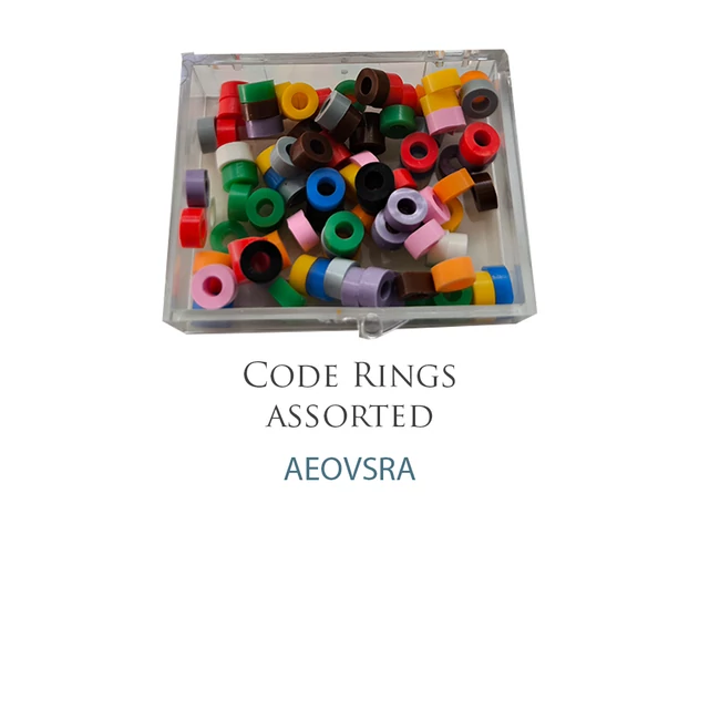 AE.Szines gyürü Assorted 100db