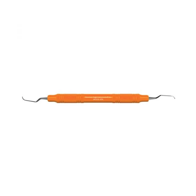Fogászati műszer Universal Curette Columbia 2L-2R Longer Shank Anterior, plasztik nyéllel