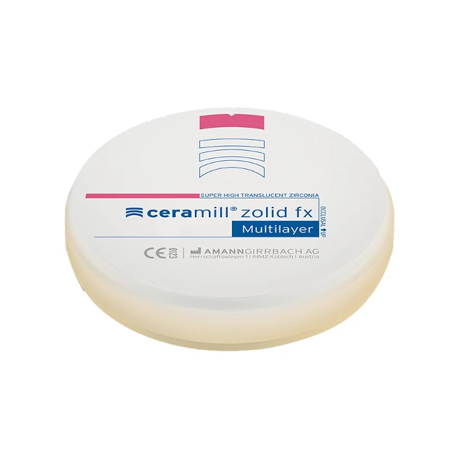 Amann Girrbach Ceramill Zolid fx ML A3,5/A4 98x16 N
