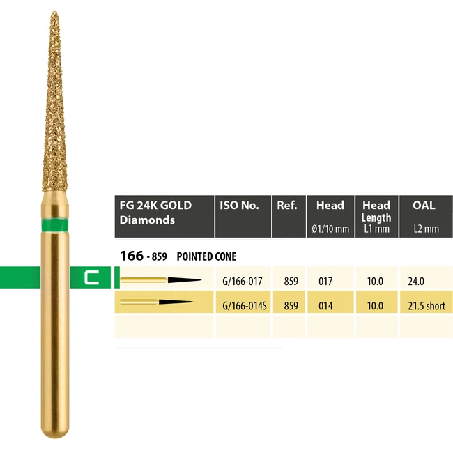 MDT Gyémánt fúró G/166-017C