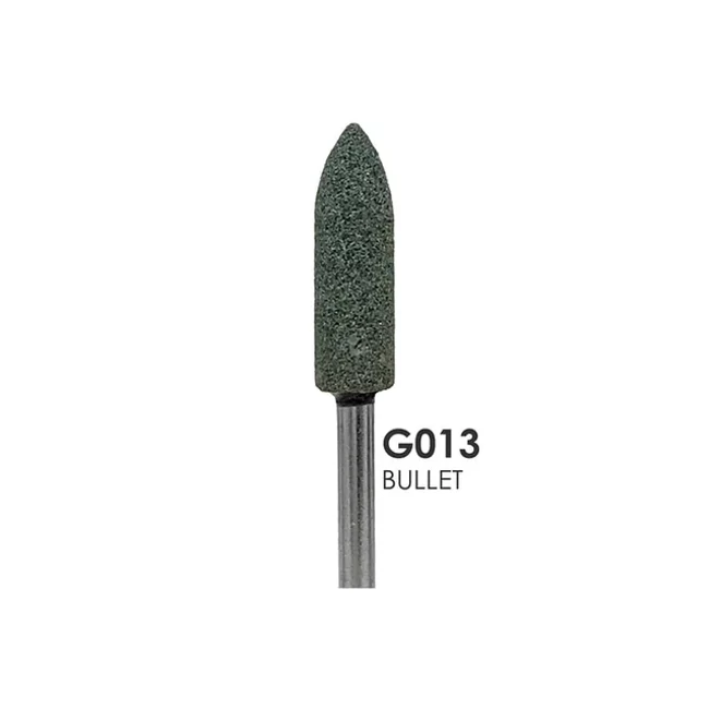 Surface  - Green Stone mounted stone G013 HP - 100 pcs