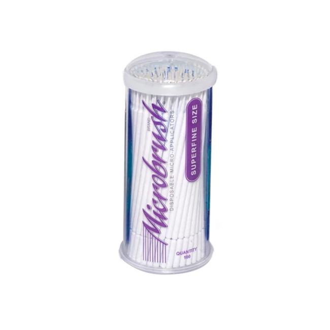 Microbrush® Applicator Tube Series - SuperFine - White 100 pcs