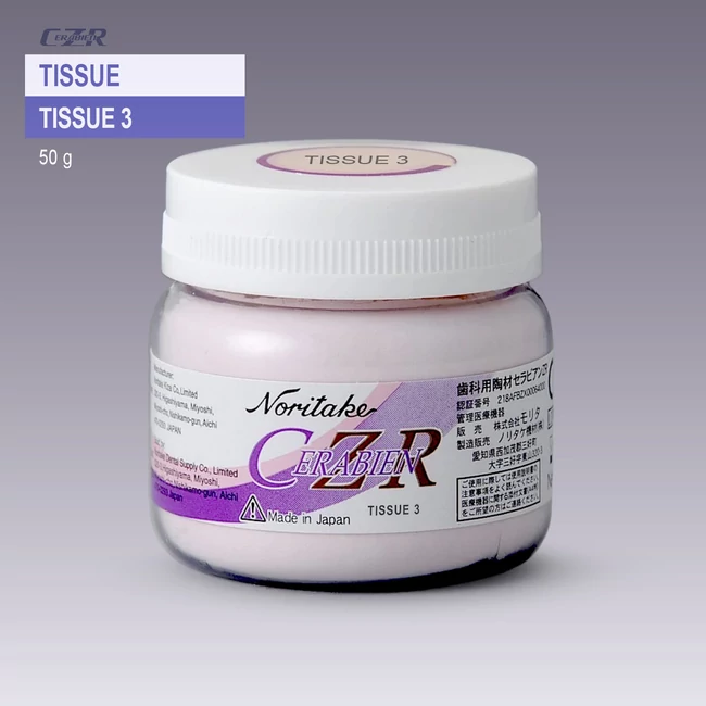 Noritake CZR Tissue-3 (50g) - cirkonkerámia ínyszínű por