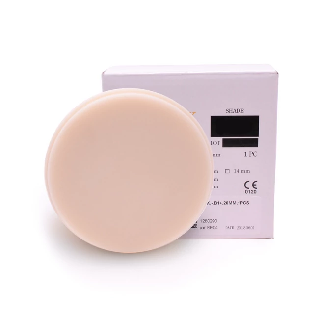Yamahachi PMMA Temporary crowns and bridges C&B CAD/CAM Milling Acrylic Material Multilayer 98,5x20mm A1+