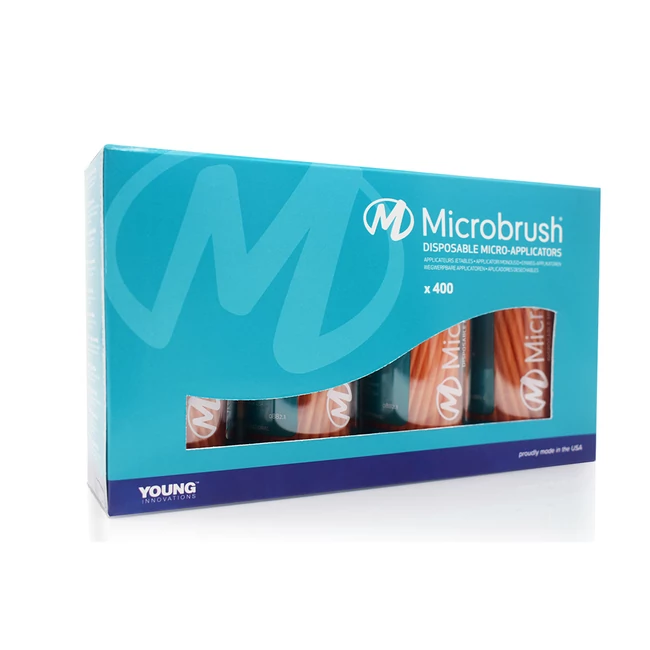 Microbrush® Applicator Tube Series - Ultrafine - Orange 4x100 pcs