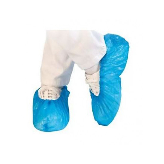 Cipővédő gumis PE - Kék