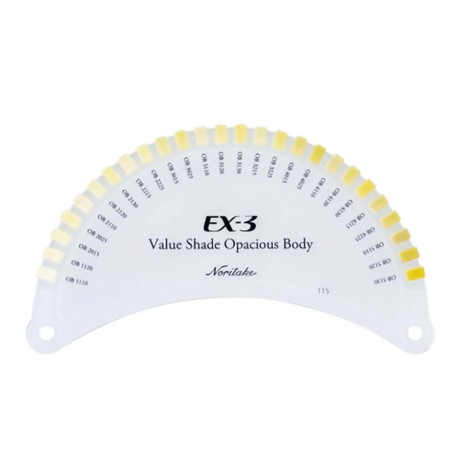 Noritake EX-3 C-Guide 115 Value Shade Opacious Body