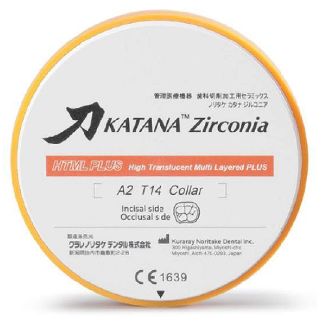 Noritake Katana Zirconia HTML PLUS - B2 - 18mm