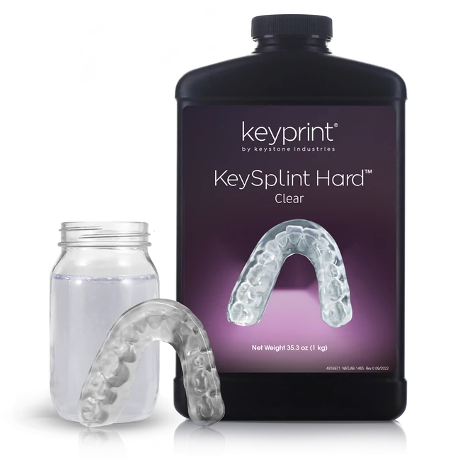 Keystone KeySplint Hard 3D folyadék - Clear