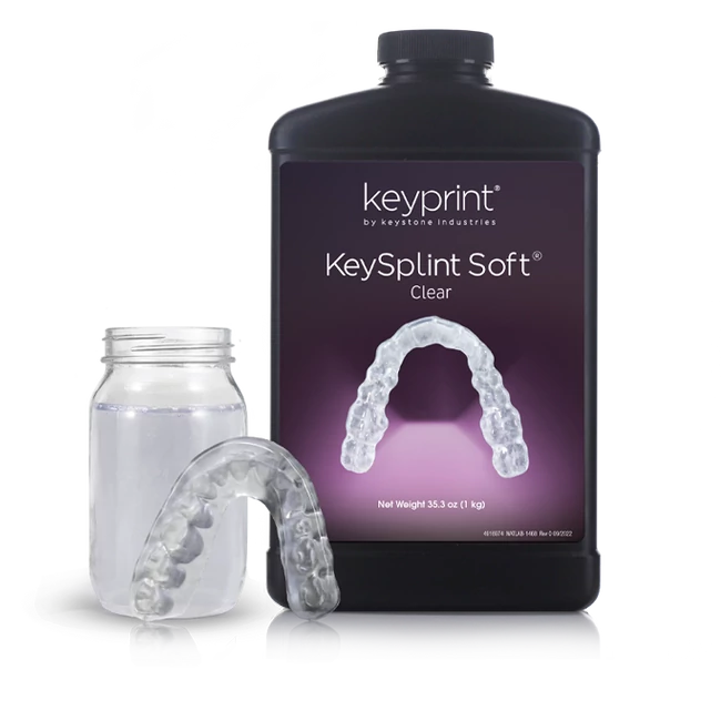 Keystone KeySplint Soft 3D folyadék - Clear