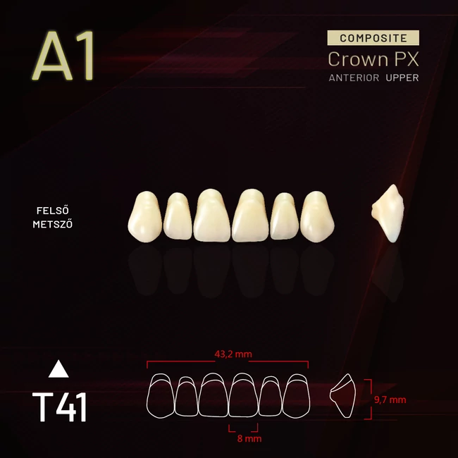 Yamahachi Composit Crown felső metsző A1 T41