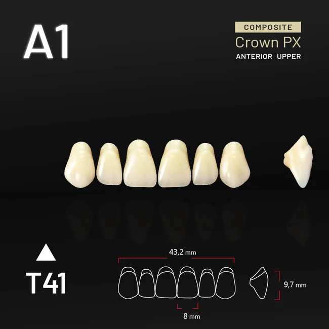 Yamahachi Composit Crown felső metsző A1 T41