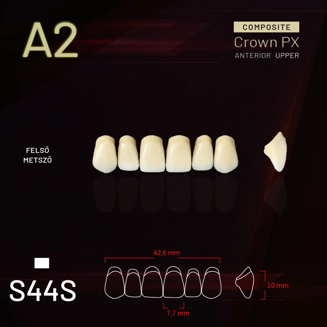 Yamahachi Composit Crown felső metsző A2 S44S