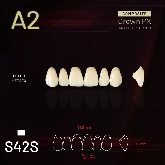 Yamahachi Composit Crown felső metsző A2 S42S