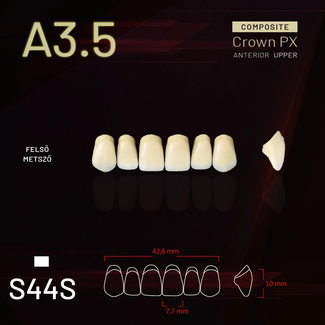 YM Composit Crown Felső metsző A3.5-S44S