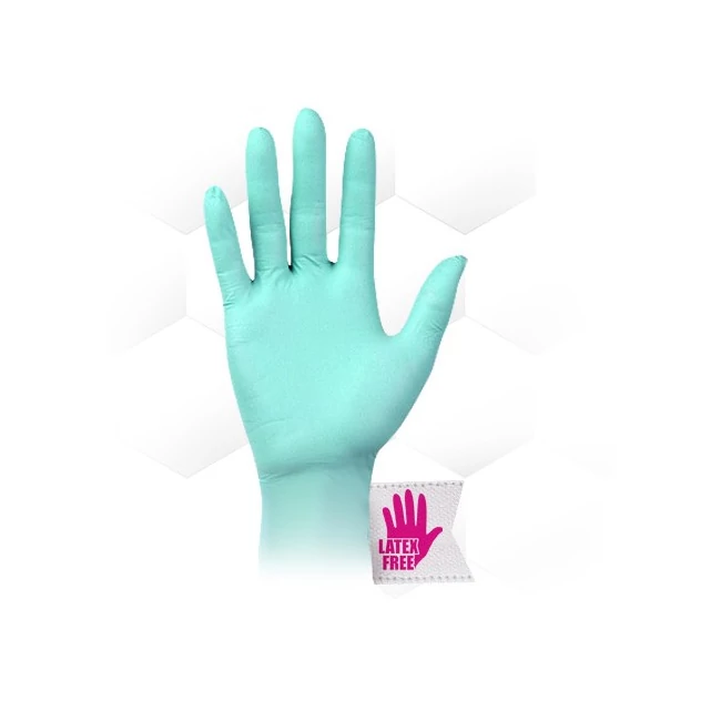 New Soft Touch Nitril kesztyű Zöld L - Gumikesztyű