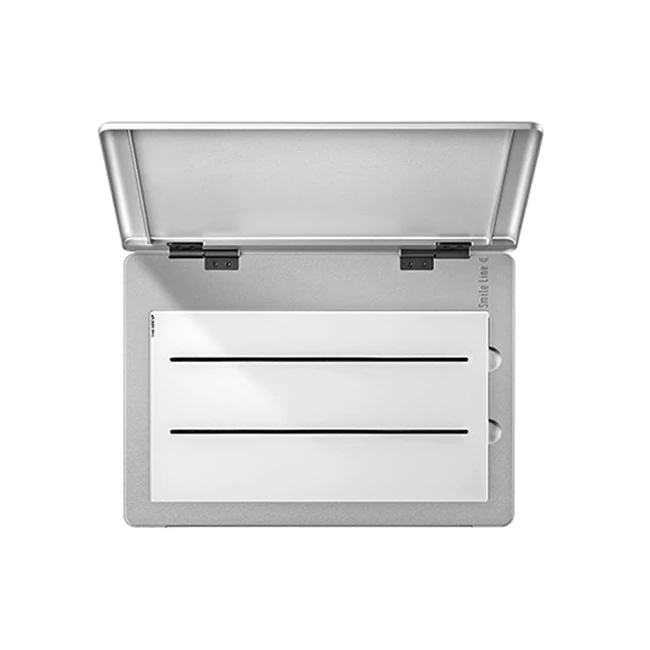 Sml 15100-BW Slim PRo-B Build up /trac for ceramic, White glass