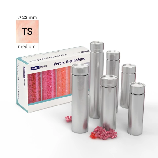 Vertex ThermoSens patron, közepes (22mm) TS Soft pink