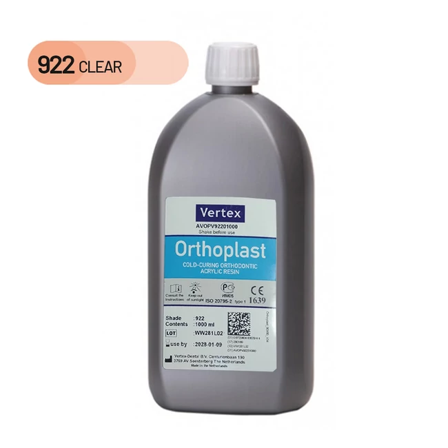 Vertex Orthoplast 922 Clear 1000 ml