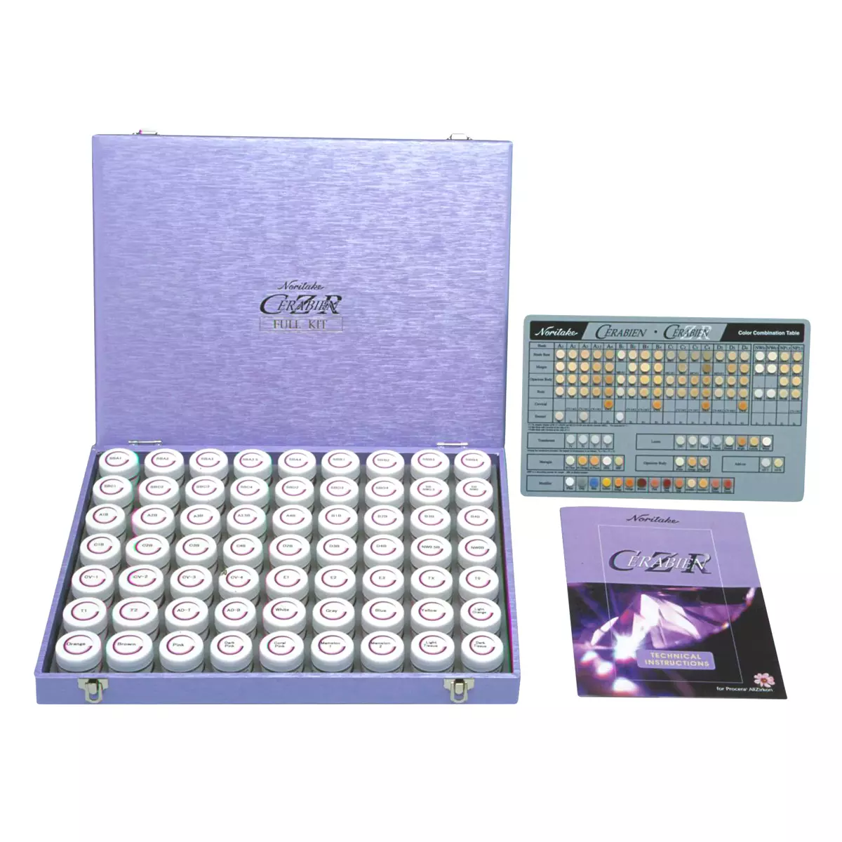 Noritake CZR Full Kit (630g) - cirkonkerámia por készlet