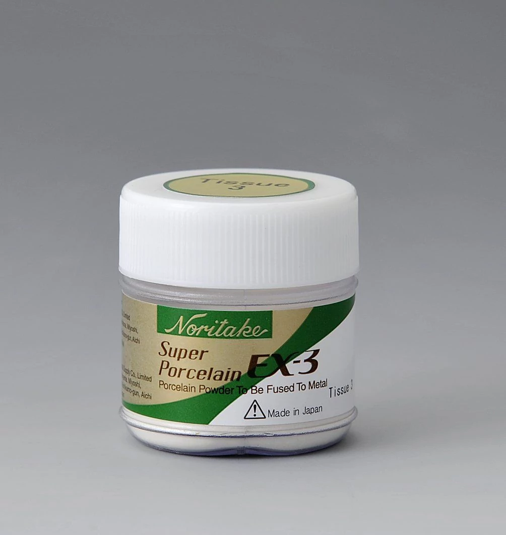 Noritake EX-3 Tissue 5 (10g) - fémkerámia ínyszínű por
