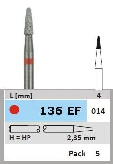 Surface fréz C136EF 104 014