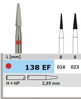 Surface fréz C138EF 104 016