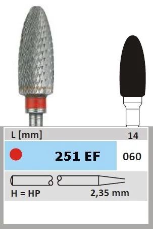 Surface fréz C251EF 104 060