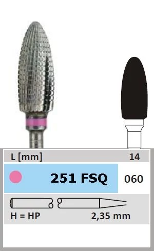Surface fréz C251FSQ 104 060
