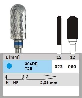 Surface fréz C364RE 104 023