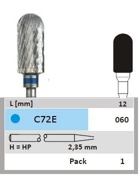 Surface fréz C72E 104 060
