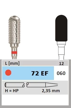 Surface fréz C72EF 104 060