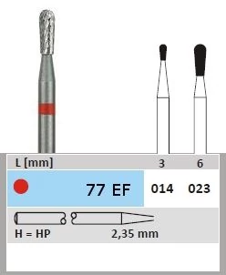 Surface fréz C77EF 104 014