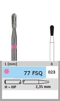 Surface fréz C77FSQ 104 023