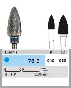 Surface fréz C78E 104 040