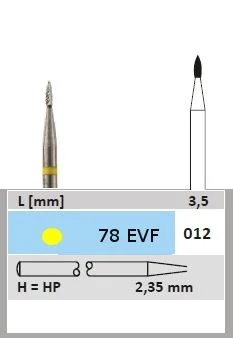 Surface fréz C78EVF 104 012