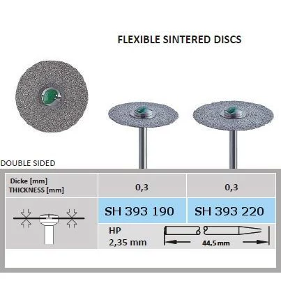 Surface szintergyémánt SH 393 220