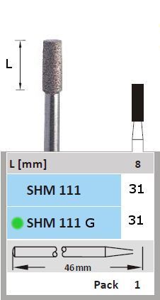Surface szintergyémánt SHM 111G 031