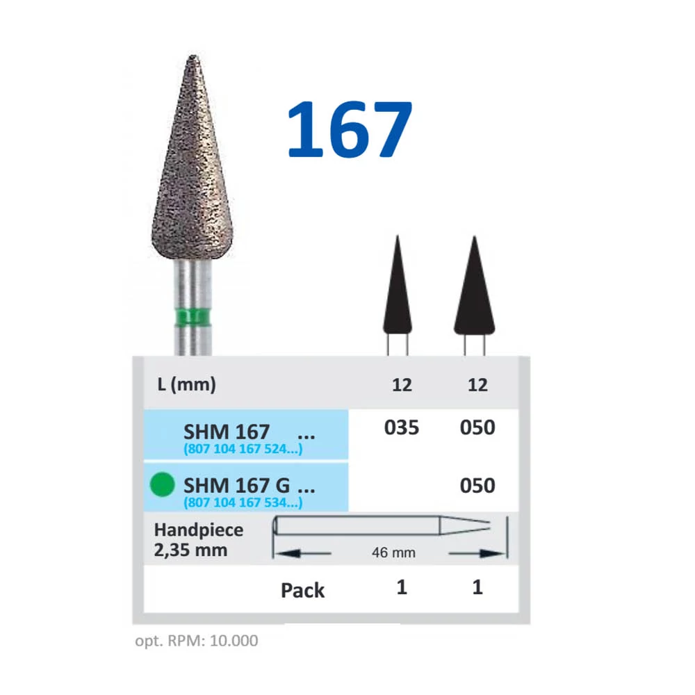 Surface szintergyémánt SHM 167 035