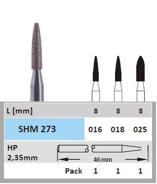 Surface szintergyémánt SHM 273 025