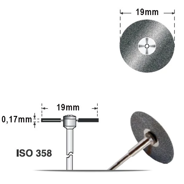 Surface SZ 358 504 220 D064X6 /0,22mm/teligyémánt