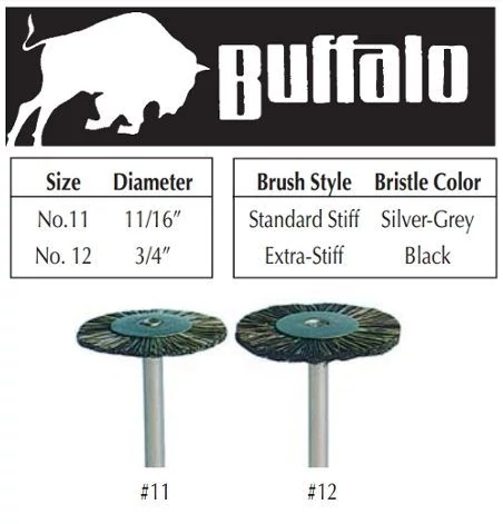 Buffalo Robinson polírkefe kicsi No.12 144db