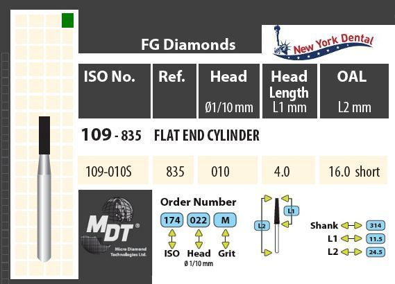 MDT Gyémánt Fúró Henger 109-010SC