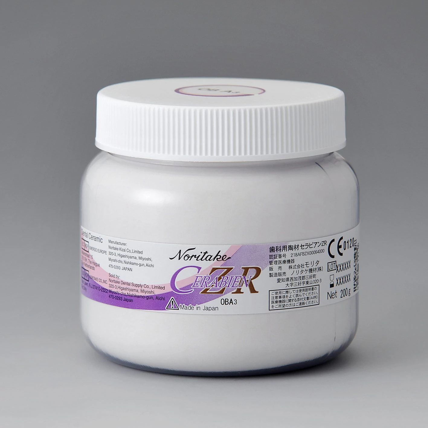 Noritake CZR Opacious Body B2 (200g) - cirkonkerámia opákdentin por