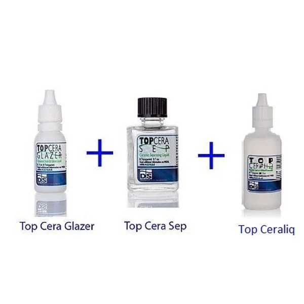 DS Technology Top Kit 5 - Cera Sep / Glazer / Ceraliq - folyadék készlet