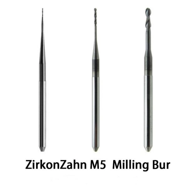 ZircoMill ZirkonZahn M5 Frézer 0,5 mm