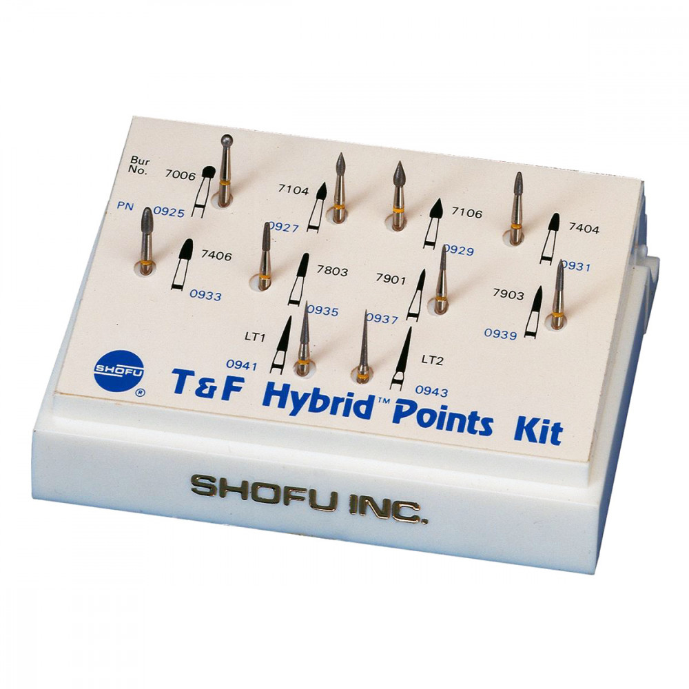Shofu T&F Hybrid Point Kit