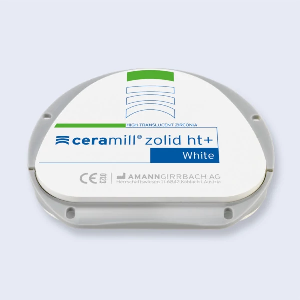 Amann Girrbach Ceramill Zolid HT+ white 71x20