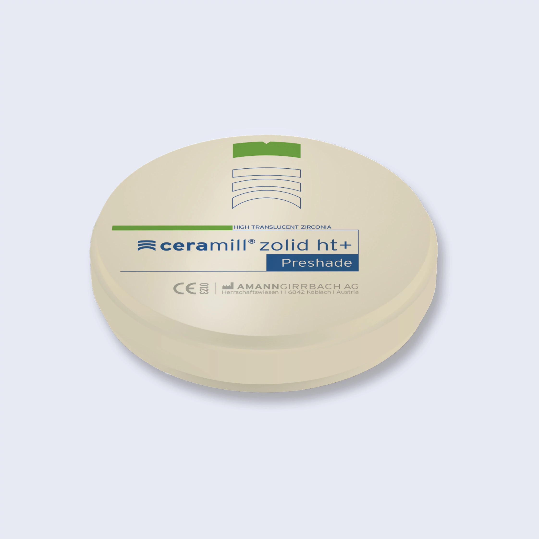 Amann Girrbach Ceramill Zolid HT+ PS A2 98x20